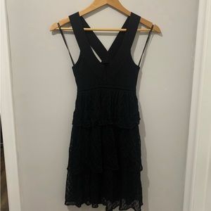 Bebe Mini Black Dress